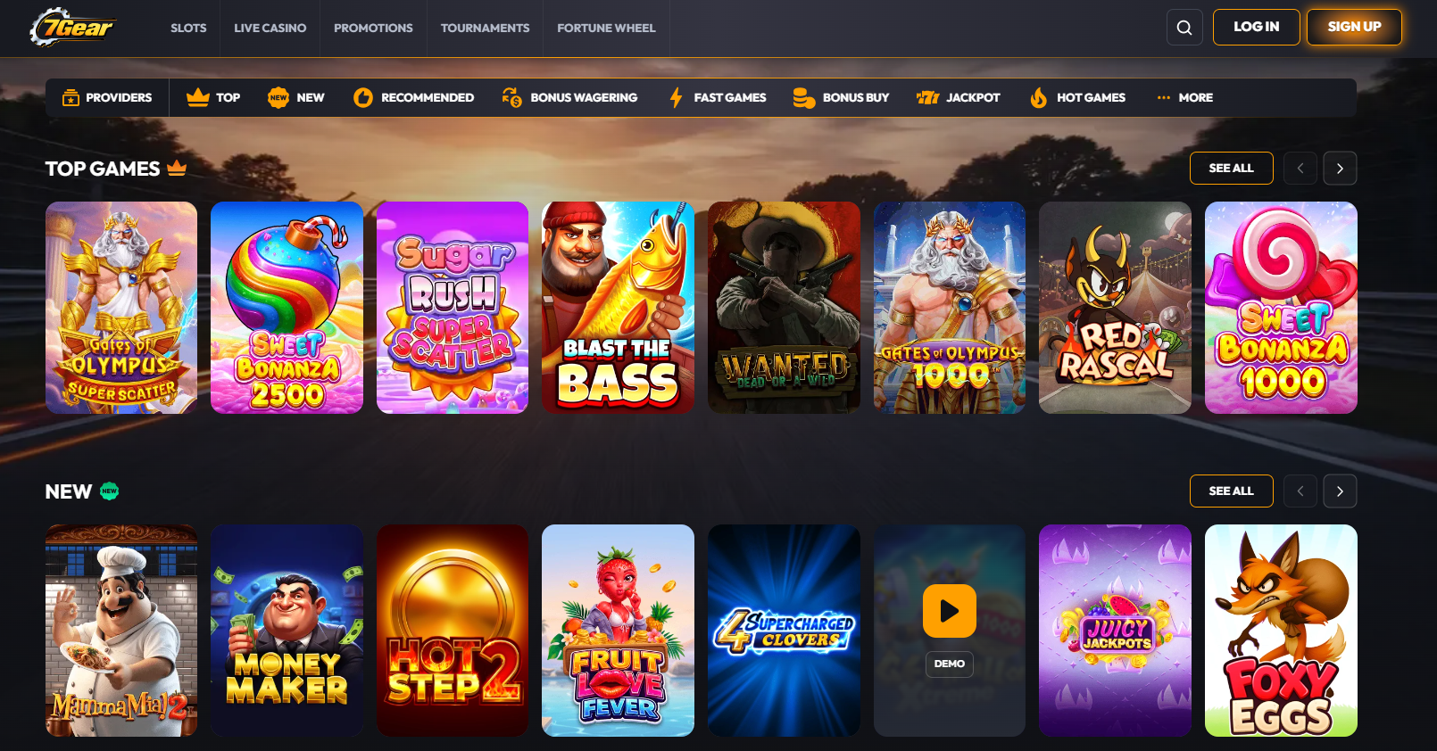 7Gear casino overzicht