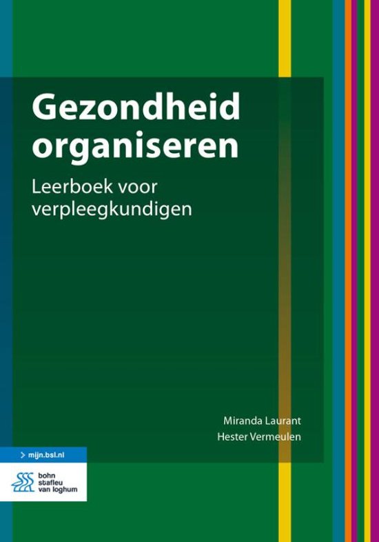 Boek gezondheid organiseren