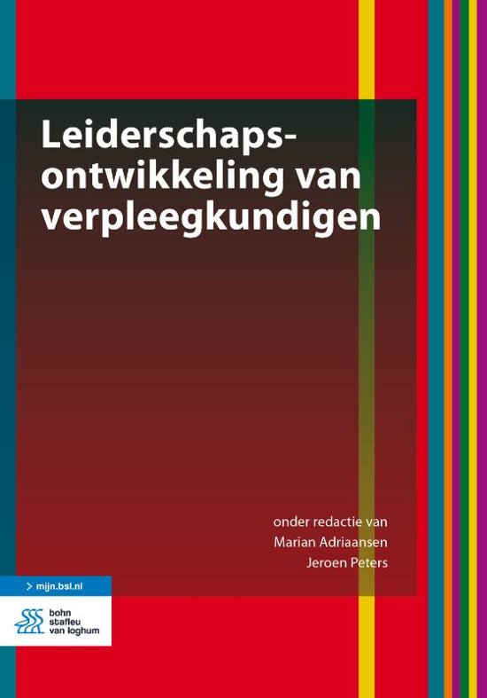 Boek leiderschapsontwikkeling verpleegkundigen